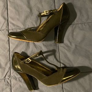 Tahari t-strap high heels
